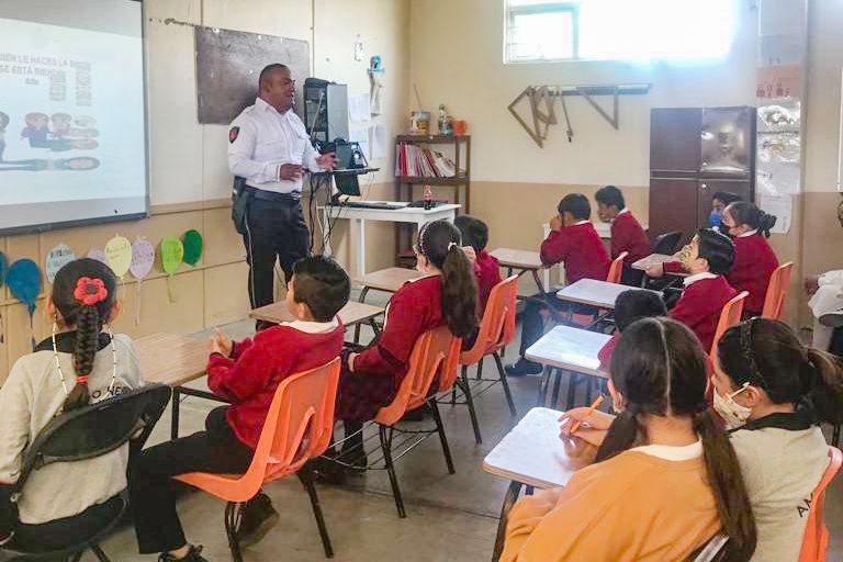 Mantiene Policía de Huamantla acciones preventivas contra el bullying en escuelas